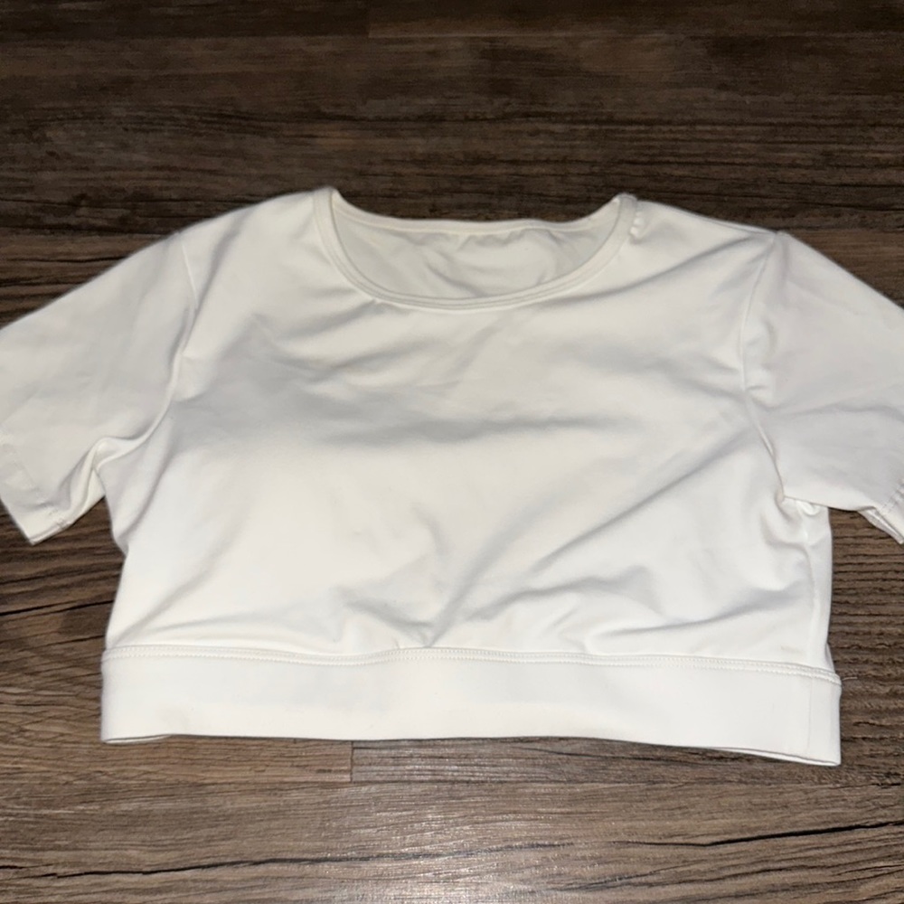 Nvgtn open back crop top